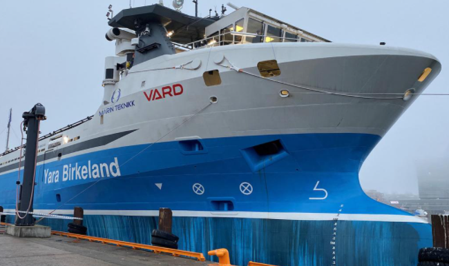 全球首艘纯电全自动集装箱船运营3周年里程碑！