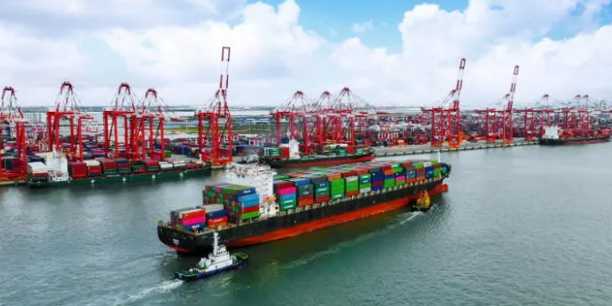 2025年1-4月我国口岸货物、、、集装箱吞吐量